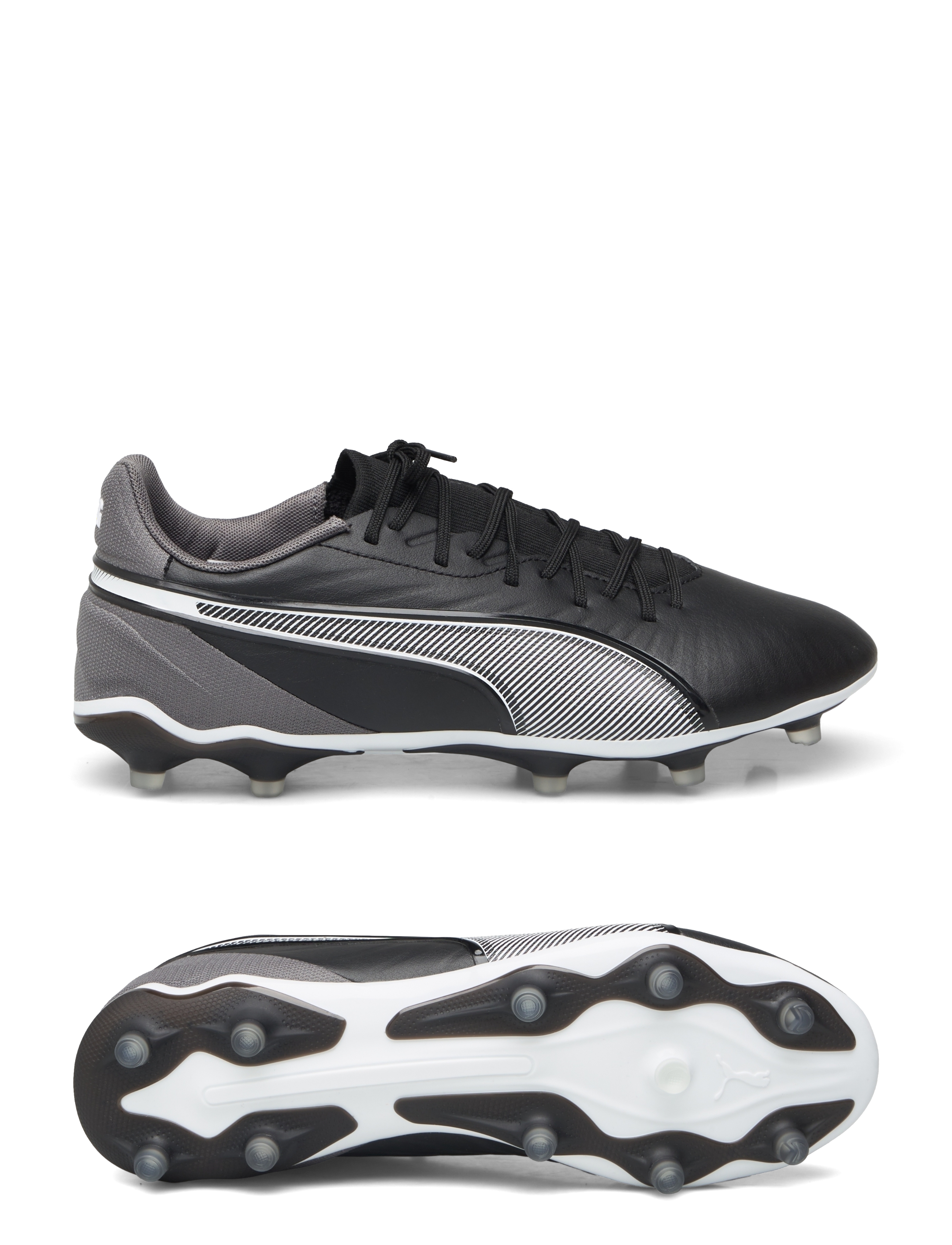 KING MATCH FG/AG - PUMA BLACK-PUMA WHITE-COOL DARK GRAY