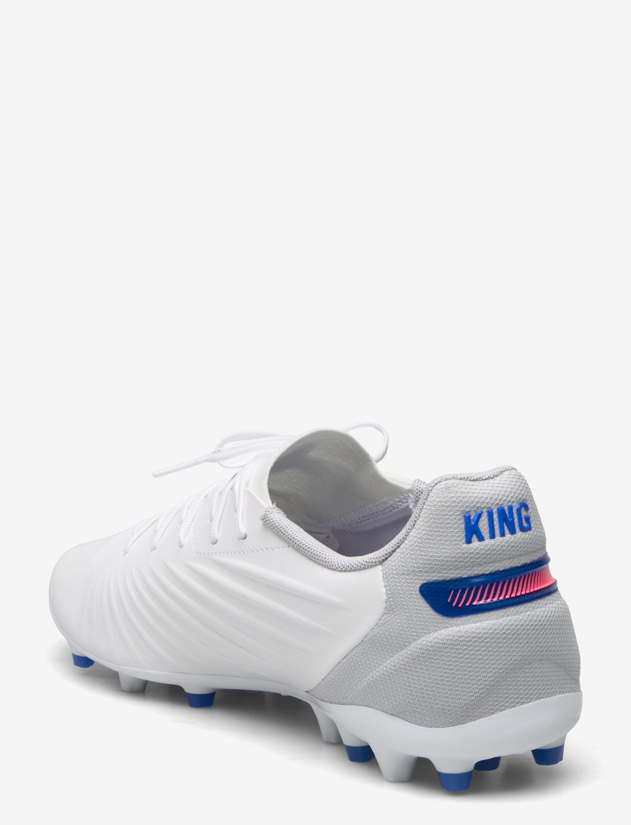 PUMA - KING MATCH MG - fodboldstøvler - puma white-bluemazing-flat light gray - 2