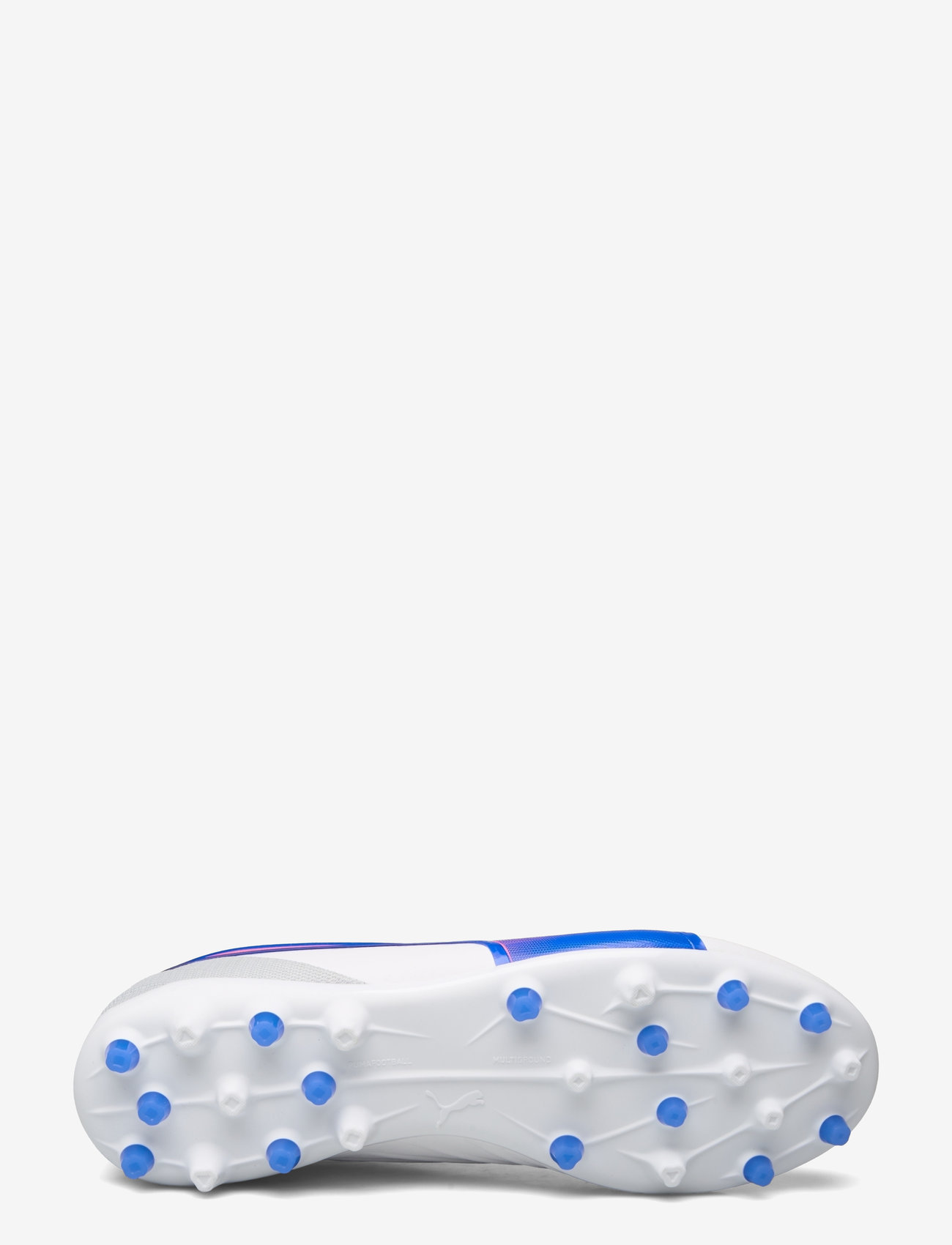 PUMA - KING MATCH MG - fodboldstøvler - puma white-bluemazing-flat light gray - 4