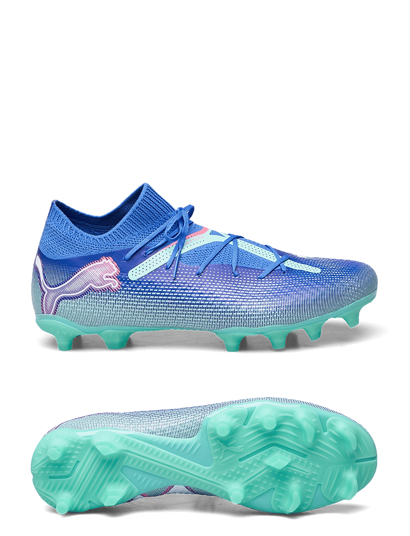 PUMA - FUTURE 7 PRO FG/AG - fußballstiefel - bluemazing-puma white-electric peppermint - 0