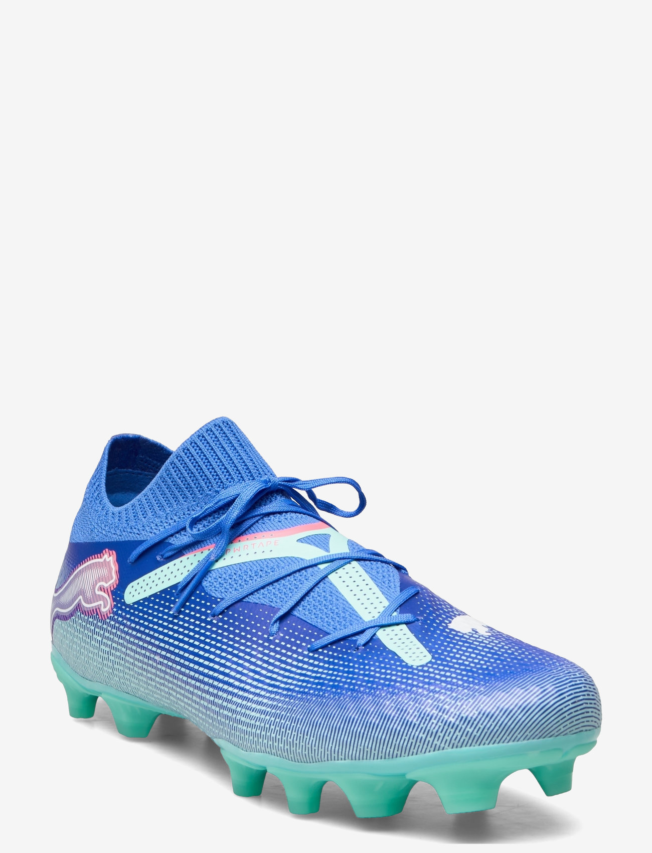PUMA - FUTURE 7 PRO FG/AG - fußballstiefel - bluemazing-puma white-electric peppermint - 1