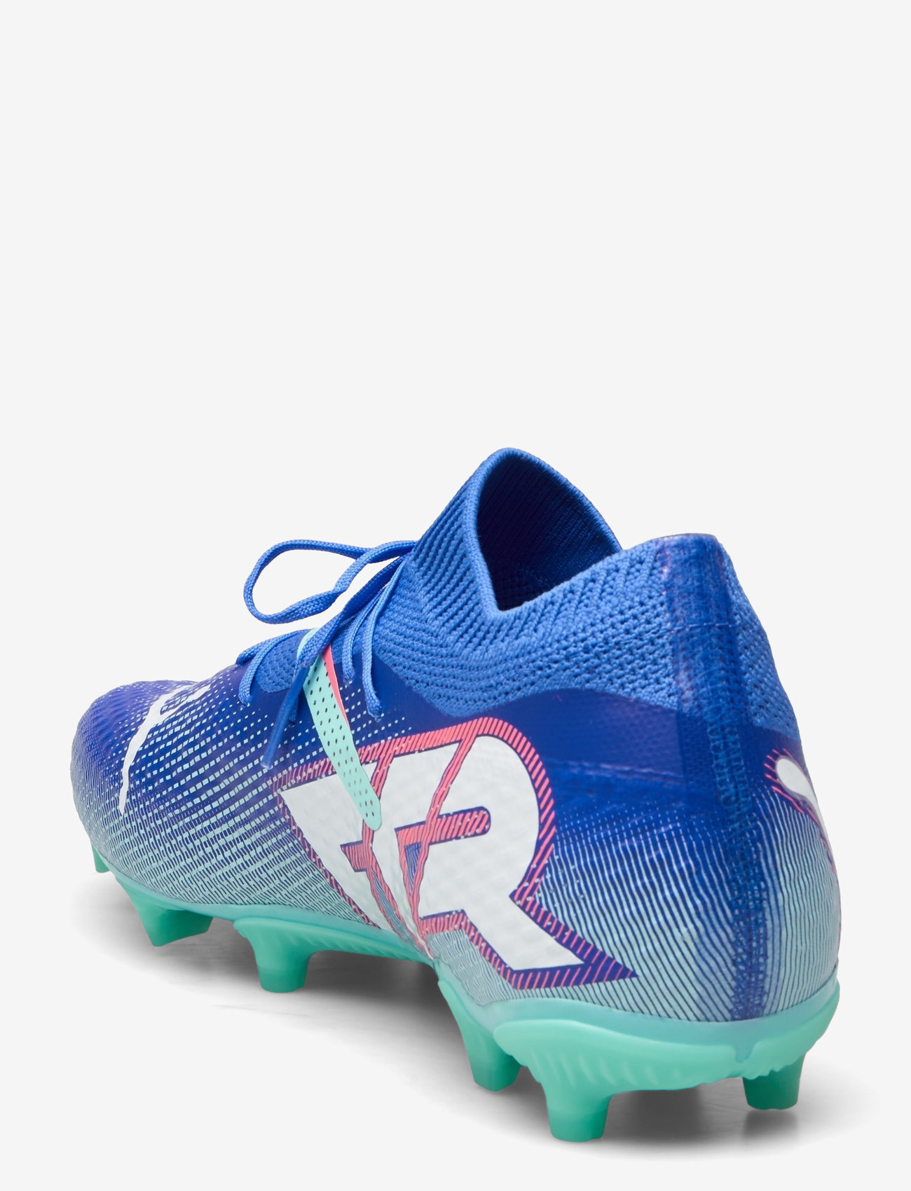 PUMA - FUTURE 7 PRO FG/AG - fußballstiefel - bluemazing-puma white-electric peppermint - 2