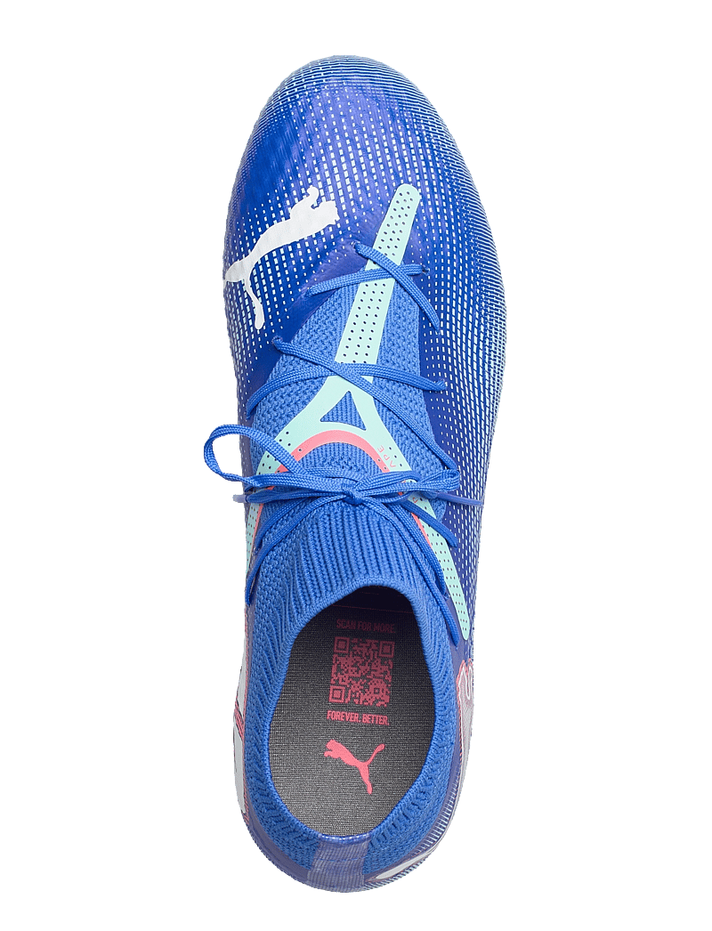 PUMA - FUTURE 7 PRO FG/AG - fußballstiefel - bluemazing-puma white-electric peppermint - 3