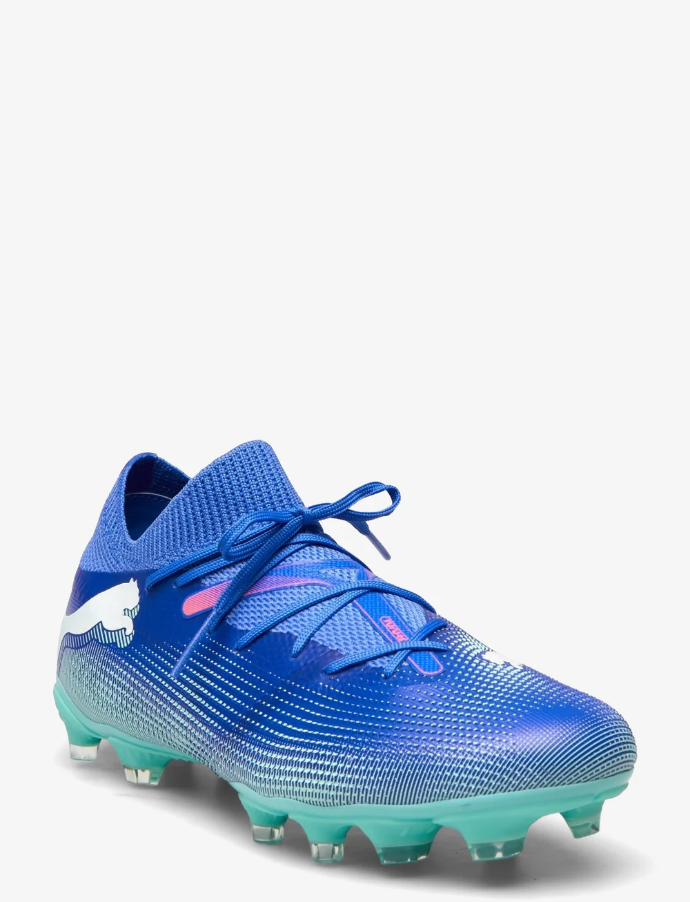 PUMA - FUTURE 7 MATCH FG/AG Wn s - fußballstiefel - bluemazing-puma white-electric peppermint - 1