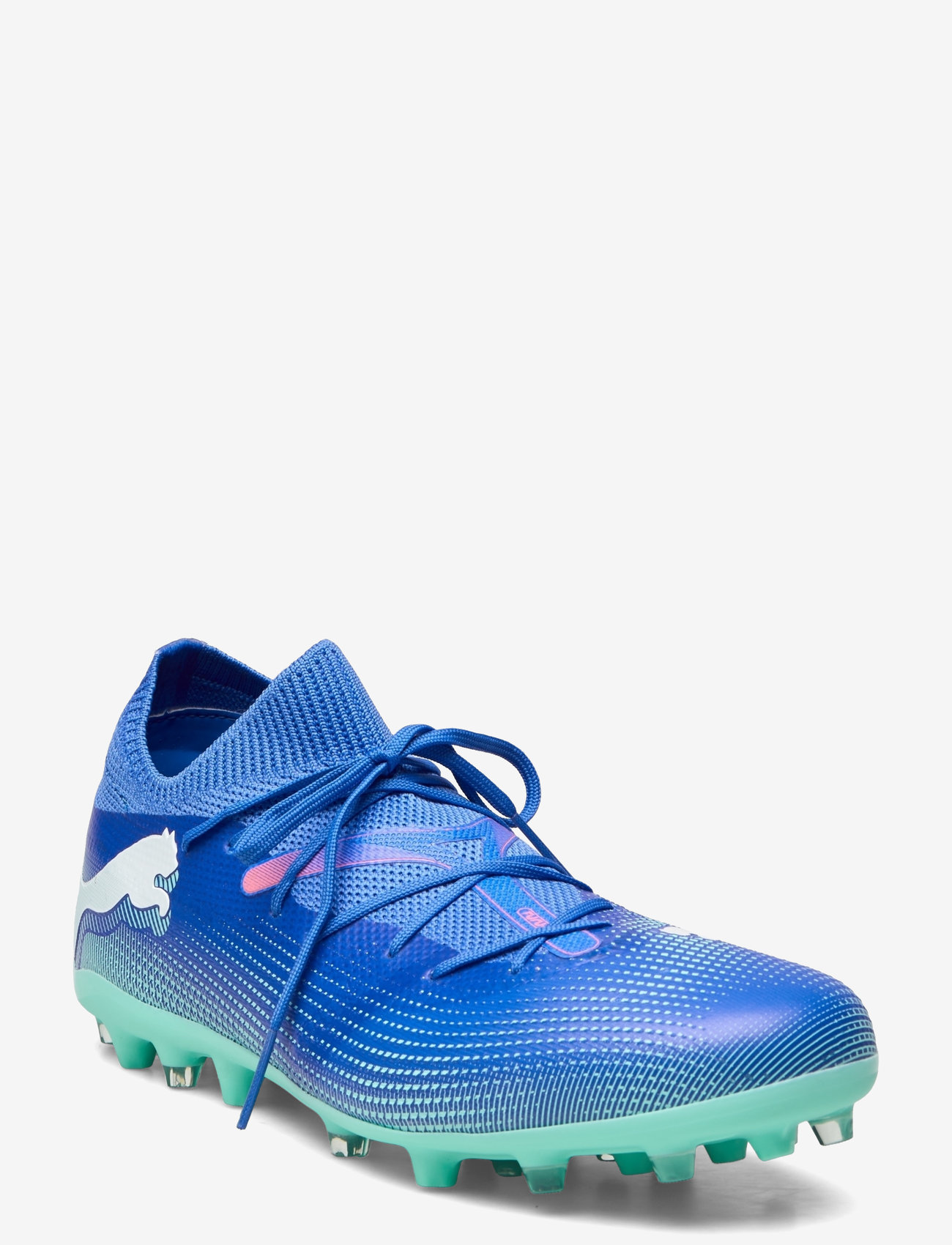 PUMA - FUTURE 7 MATCH MG - fußballstiefel - bluemazing-puma white-electric peppermint - 1