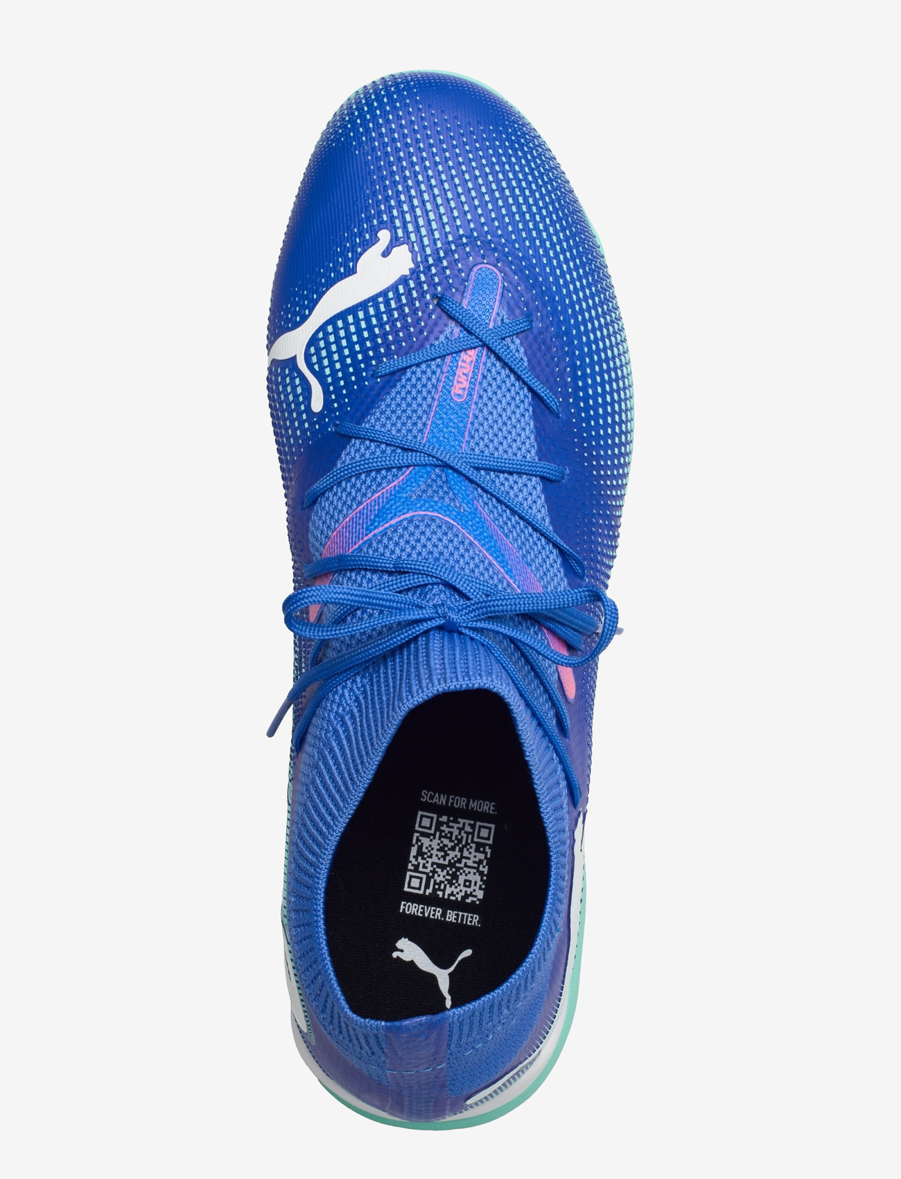 PUMA - FUTURE 7 MATCH IT - bluemazing-puma white-electric peppermint - 3