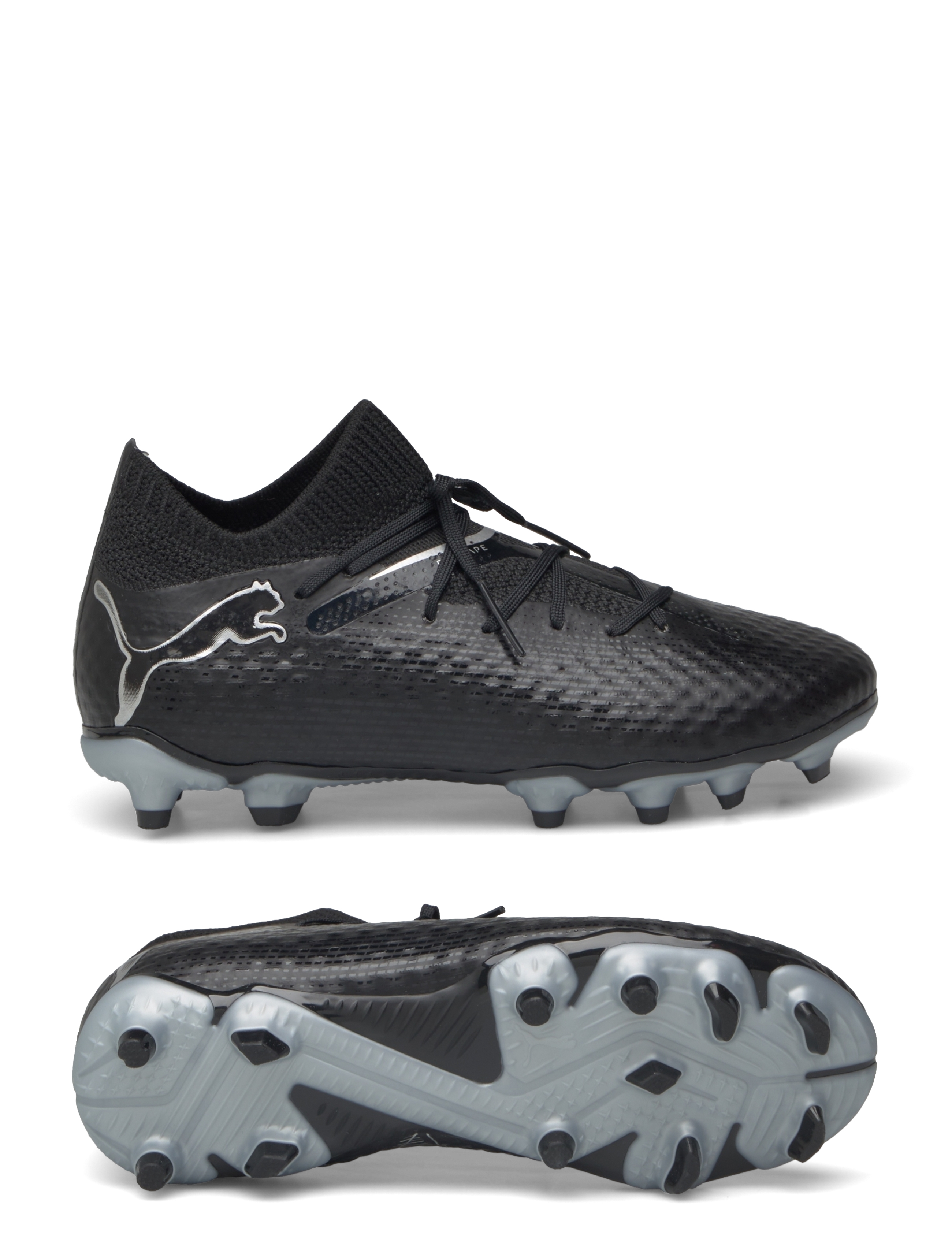 FUTURE 7 PRO FG/AG Jr - PUMA BLACK-PUMA WHITE