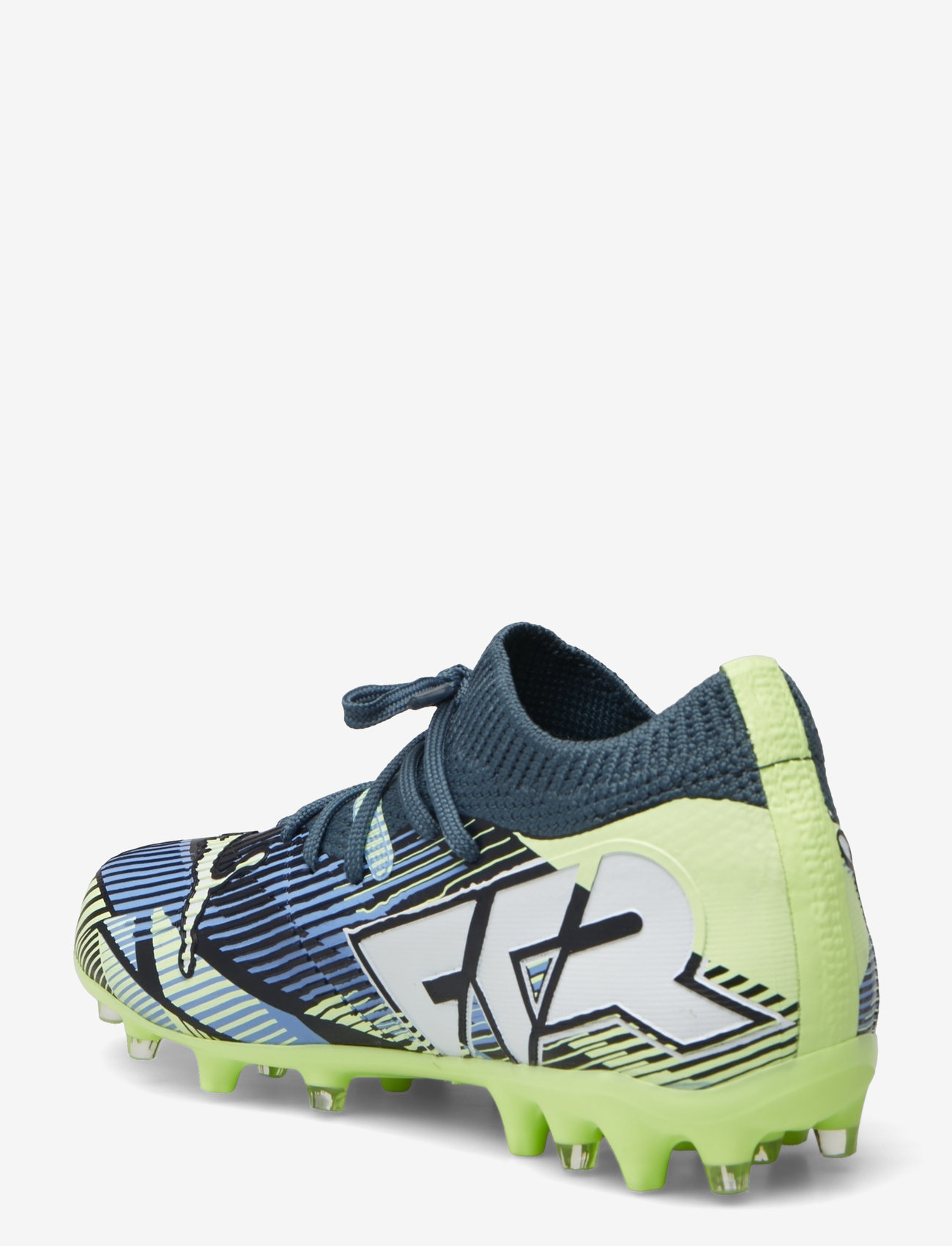 PUMA - FUTURE 7 MATCH MG Jr - gray skies-puma white-fizzy apple - 1