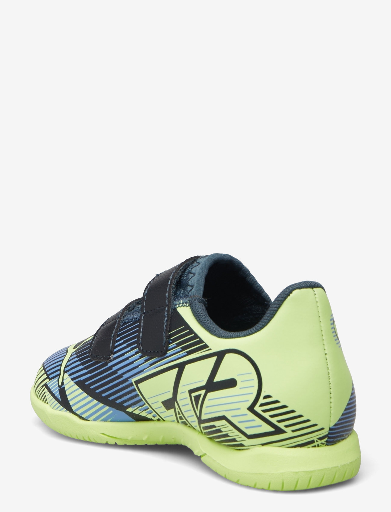 PUMA - FUTURE 7 PLAY IT V Jr - gray skies-elektro purple-fizzy apple-puma white - 2