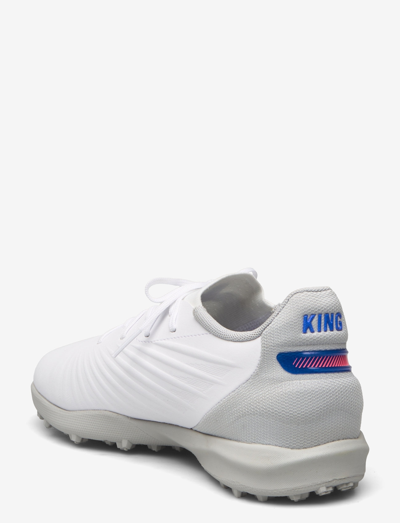 PUMA - KING MATCH TT Jr - puma white-bluemazing-flat light gray - 2