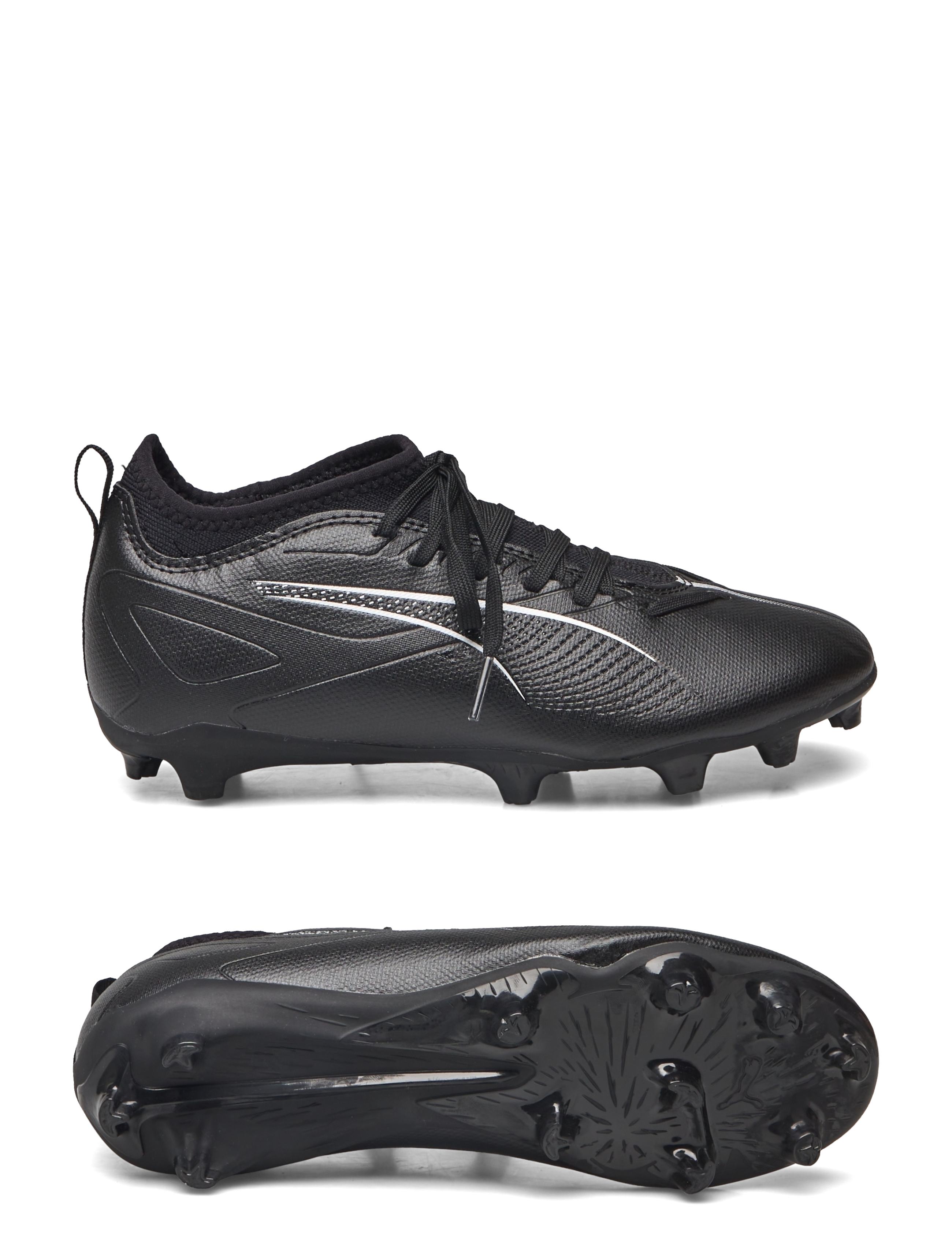 PUMA ULTRA 5 MATCH FG/AG Jr - Fotballsko - PUMA BLACK-PUMA WHITE / black