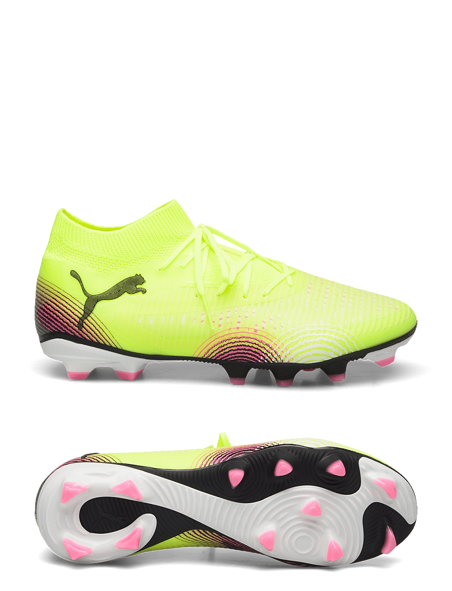 PUMA - FUTURE 8 PRO FG/AG - fußballstiefel - yellow alert-puma black-sun struck - 0