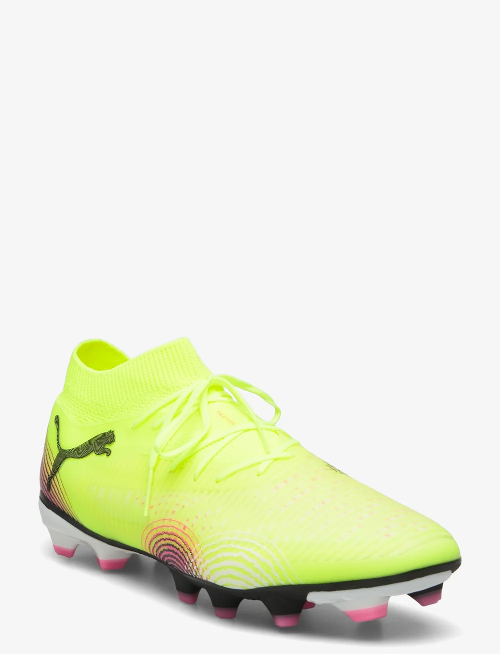 PUMA - FUTURE 8 PRO FG/AG - fotbollsskor - yellow alert-puma black-sun struck - 1