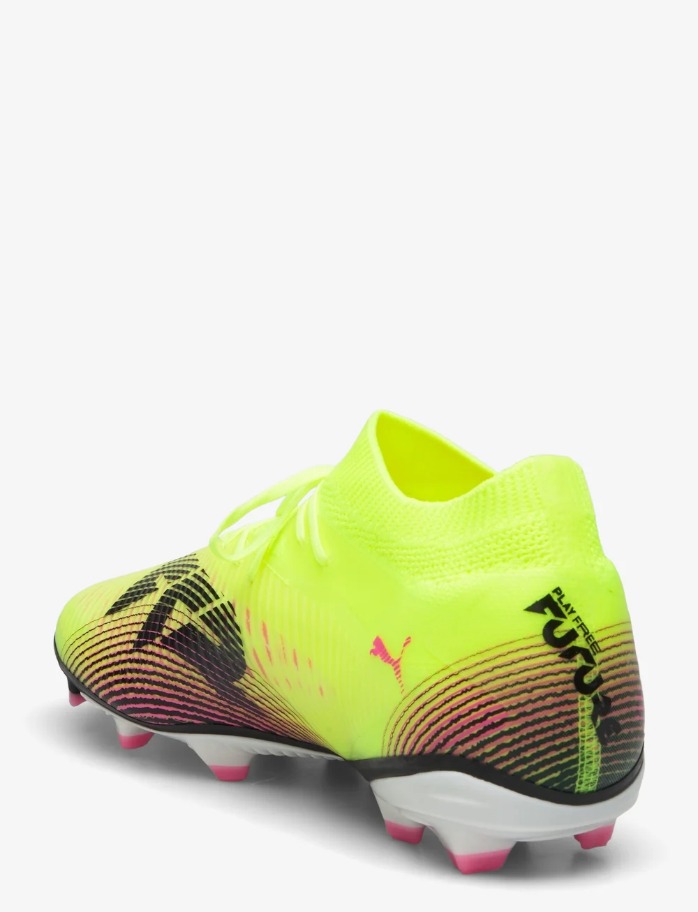 PUMA - FUTURE 8 PRO FG/AG - fotbollsskor - yellow alert-puma black-sun struck - 2