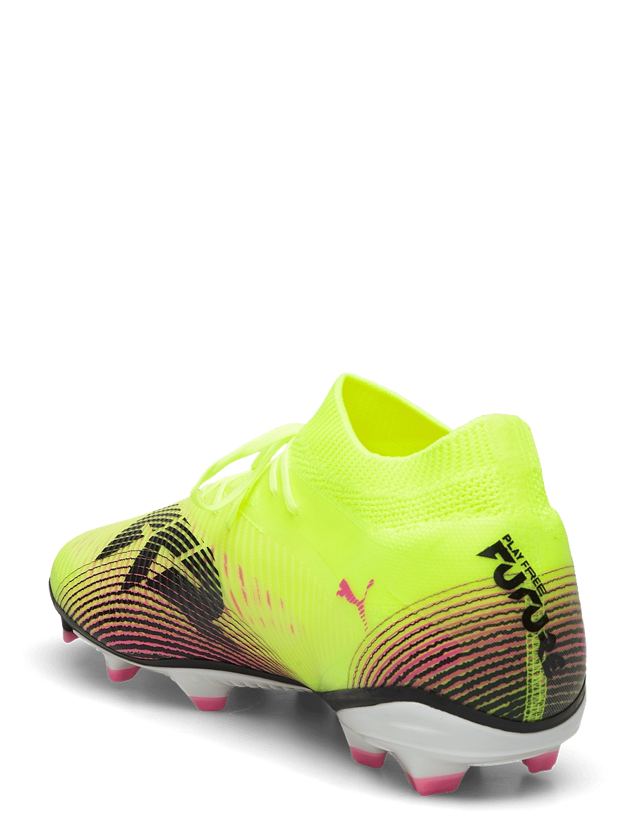PUMA - FUTURE 8 PRO FG/AG - fußballstiefel - yellow alert-puma black-sun struck - 2