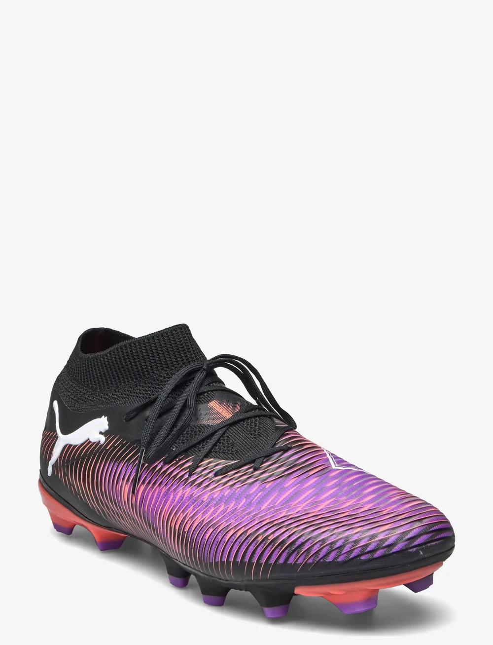 PUMA - FUTURE 8 PRO FG/AG - fotbollsskor - puma black-puma white-glowing red - 1
