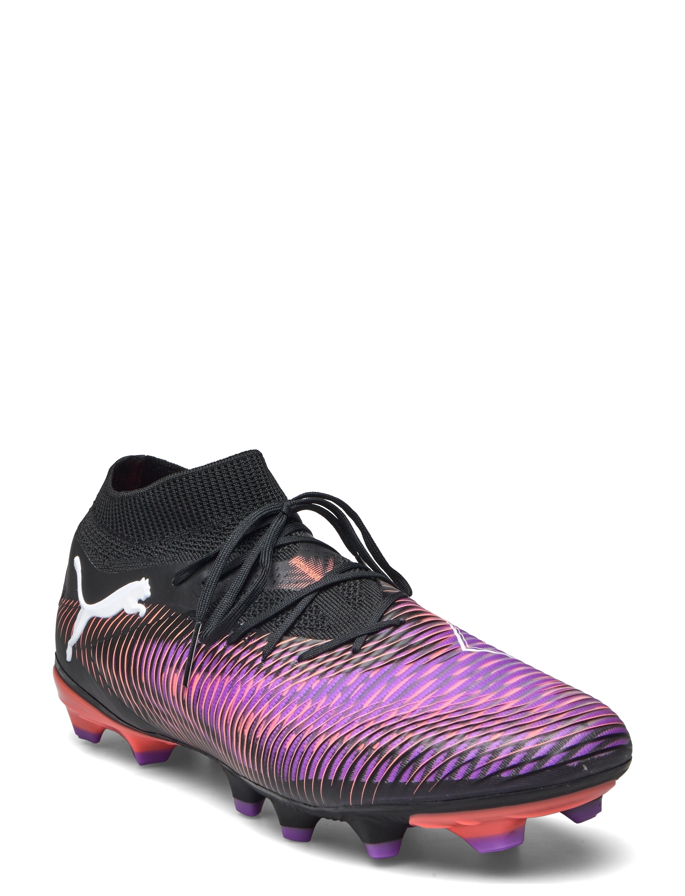 PUMA - FUTURE 8 PRO FG/AG - buty piłkarskie - puma black-puma white-glowing red - 1