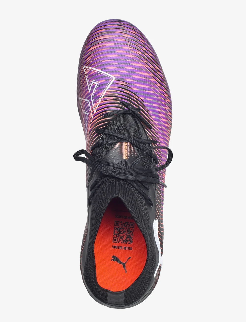 PUMA - FUTURE 8 PRO FG/AG - fotbollsskor - puma black-puma white-glowing red - 4