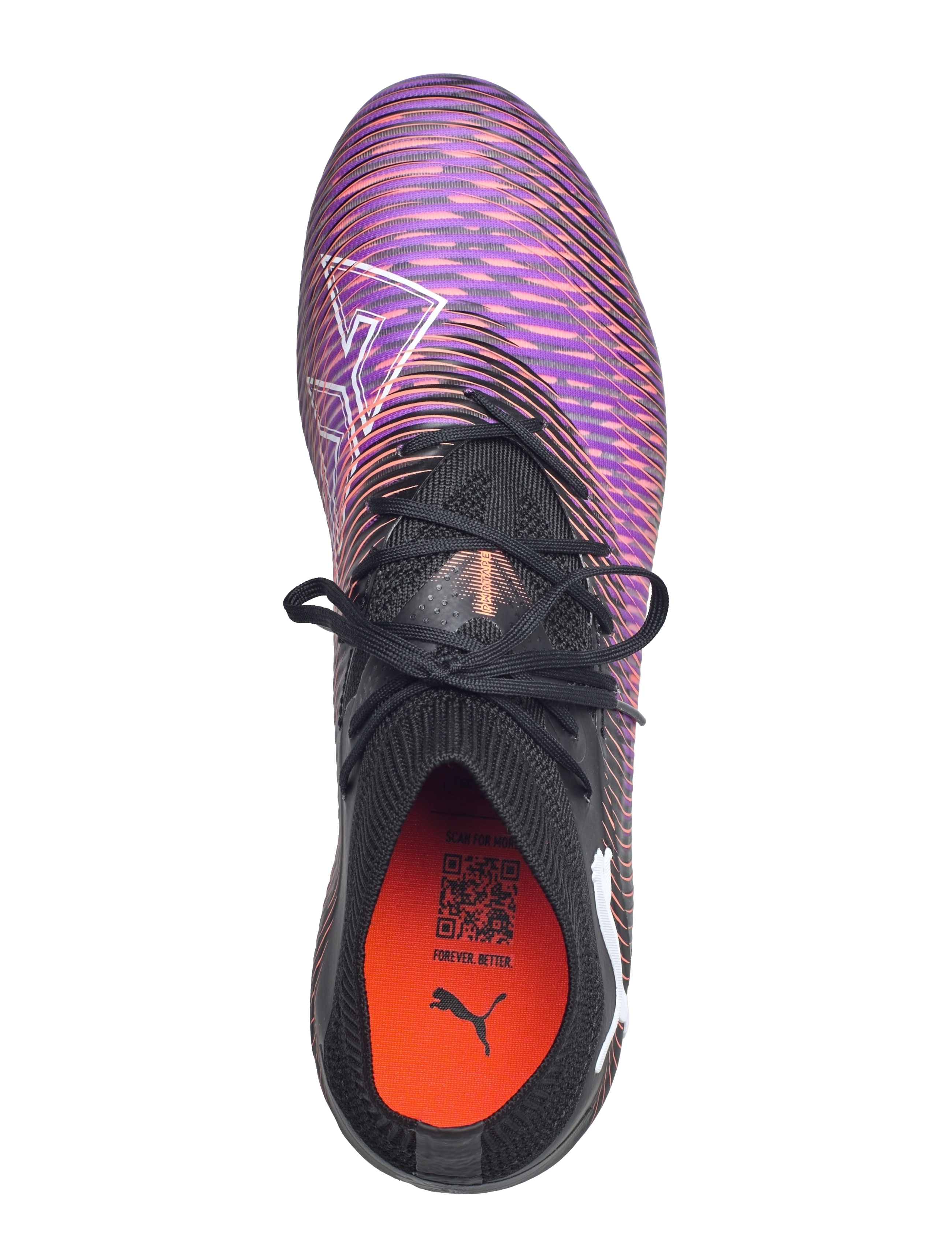 PUMA - FUTURE 8 PRO FG/AG - buty piłkarskie - puma black-puma white-glowing red - 4