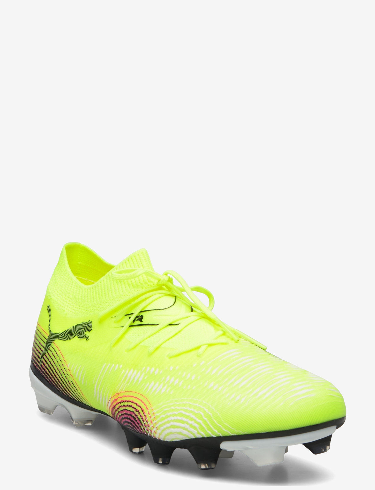 PUMA - FUTURE 8 MATCH FG/AG - fotbollsskor - yellow alert-puma black-sun struck - 1