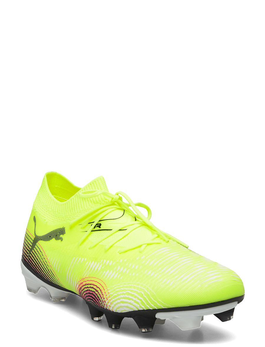 PUMA - FUTURE 8 MATCH FG/AG - futbolo bateliai - yellow alert-puma black-sun struck - 1