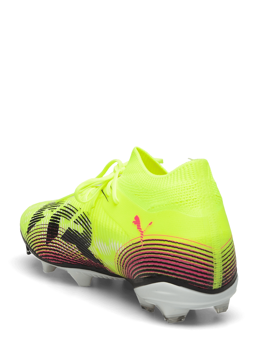 PUMA - FUTURE 8 MATCH FG/AG - futbolo bateliai - yellow alert-puma black-sun struck - 2