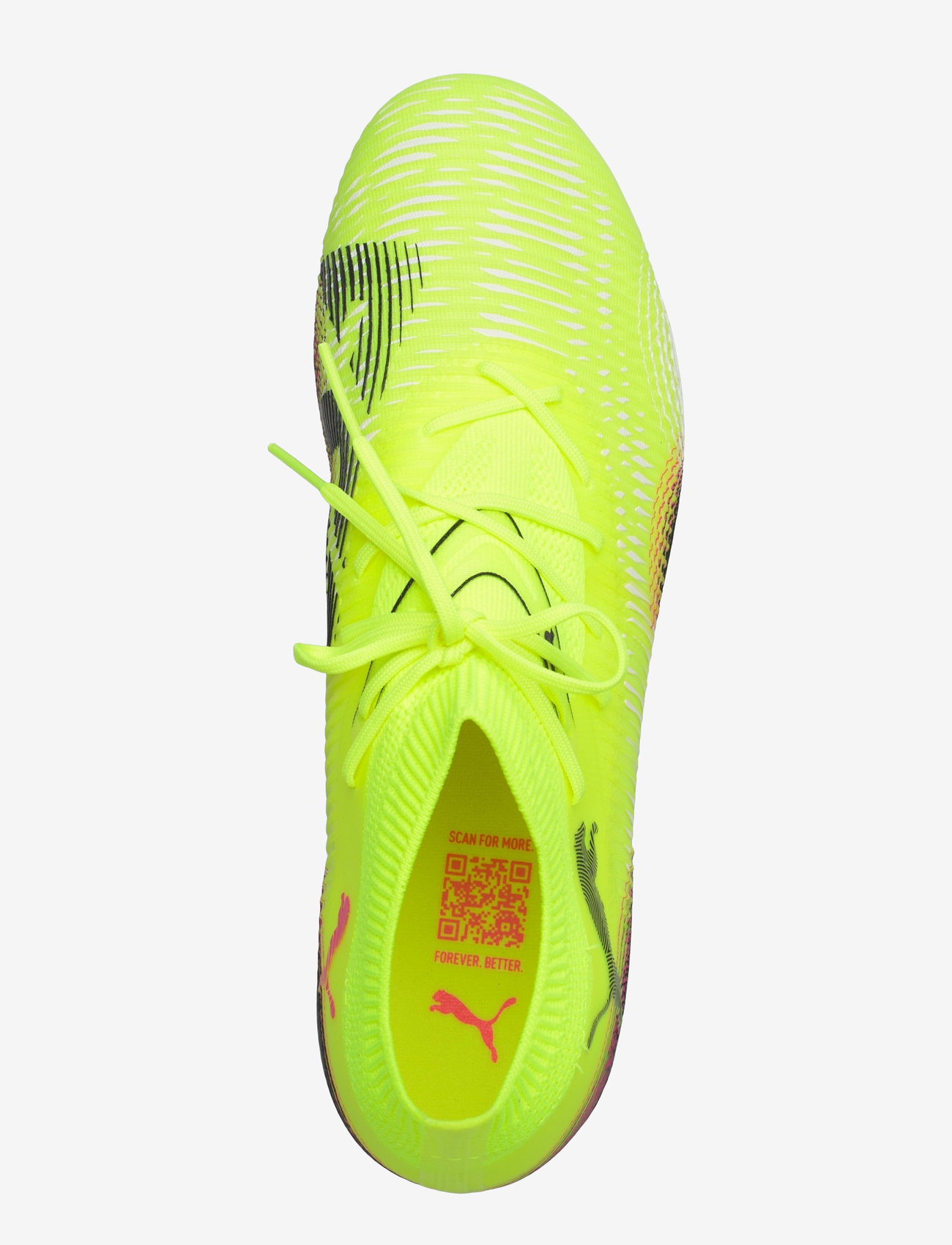 PUMA - FUTURE 8 MATCH FG/AG - fotbollsskor - yellow alert-puma black-sun struck - 3