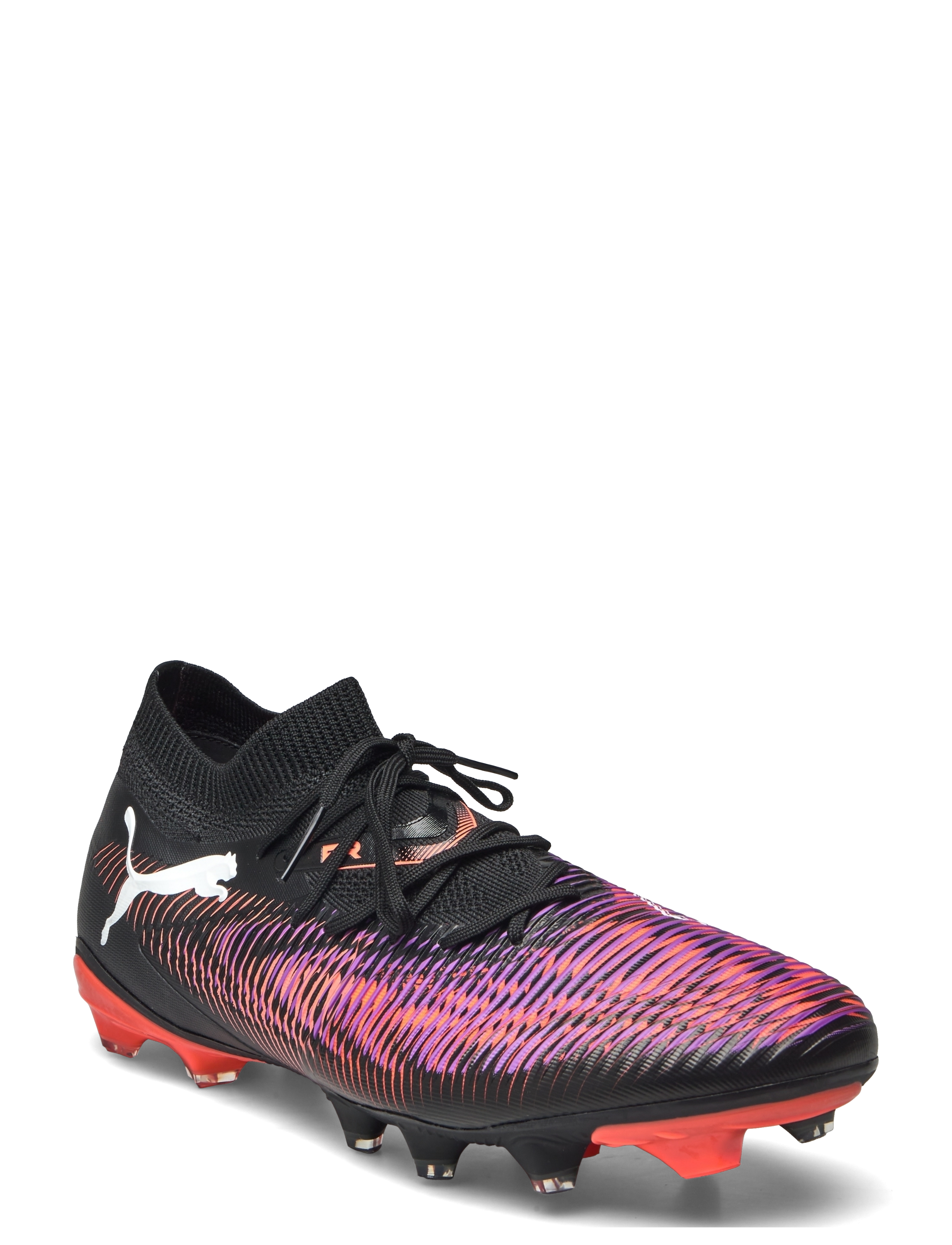 PUMA - FUTURE 8 MATCH FG/AG - fodboldsko - puma black-puma white-glowing red - 1
