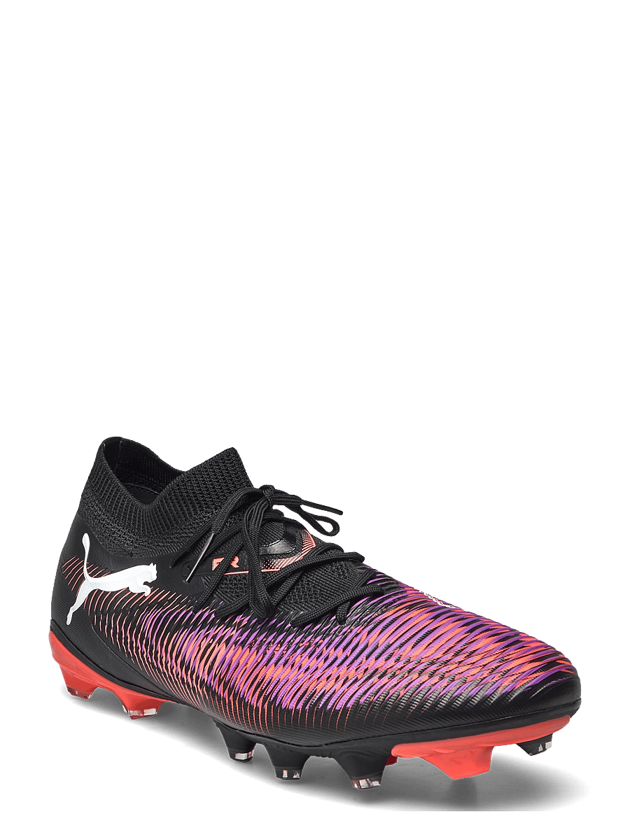PUMA - FUTURE 8 MATCH FG/AG - fotbollsskor - puma black-puma white-glowing red - 1