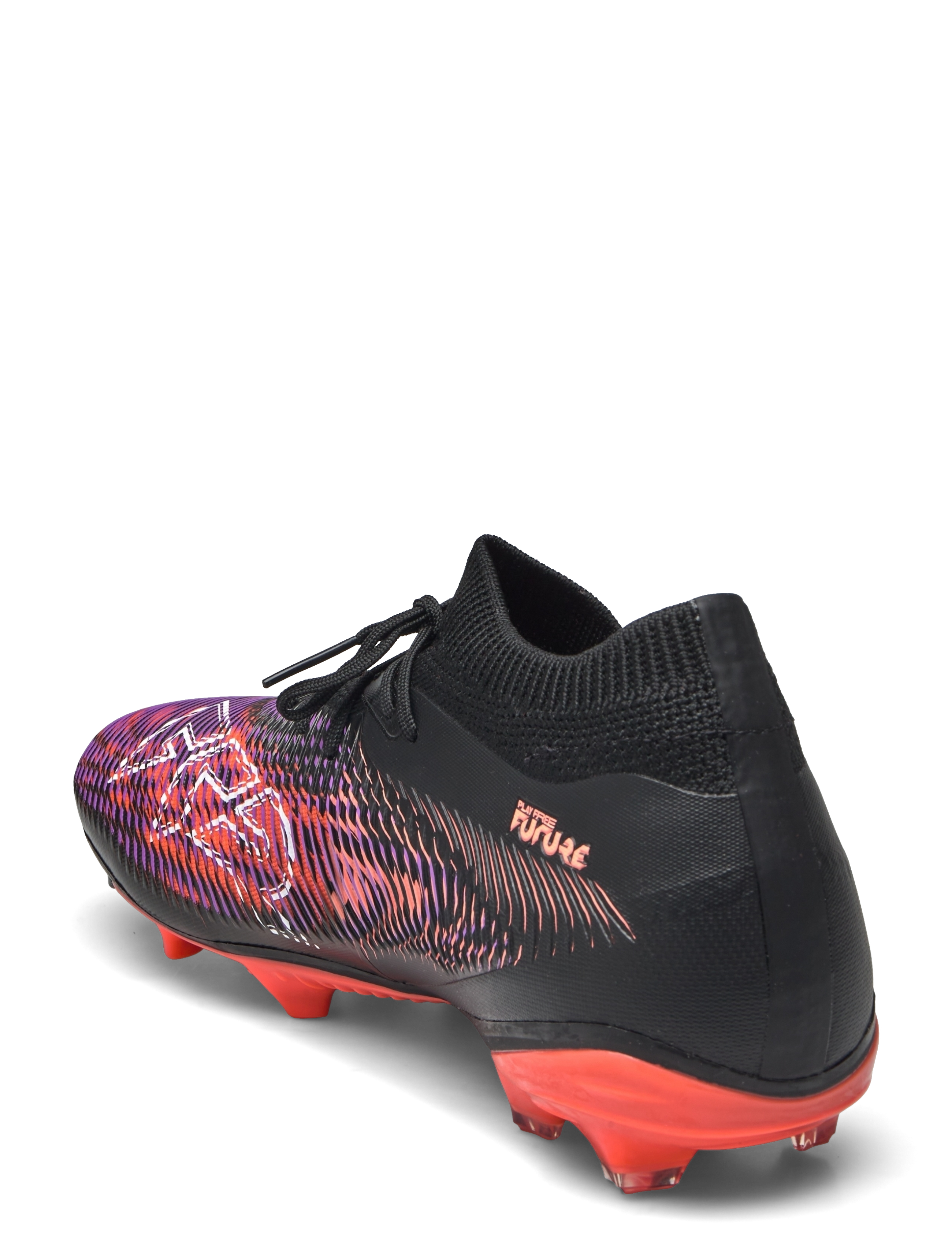 PUMA - FUTURE 8 MATCH FG/AG - fotbollsskor - puma black-puma white-glowing red - 2