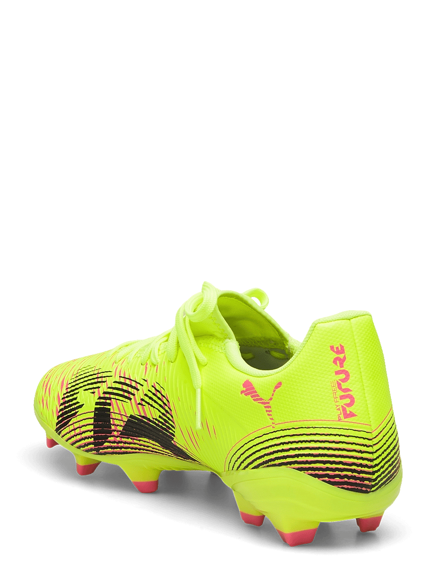 PUMA - FUTURE 8 PLAY FG/AG - fodboldstøvler - yellow alert-puma black-sun struck - 2