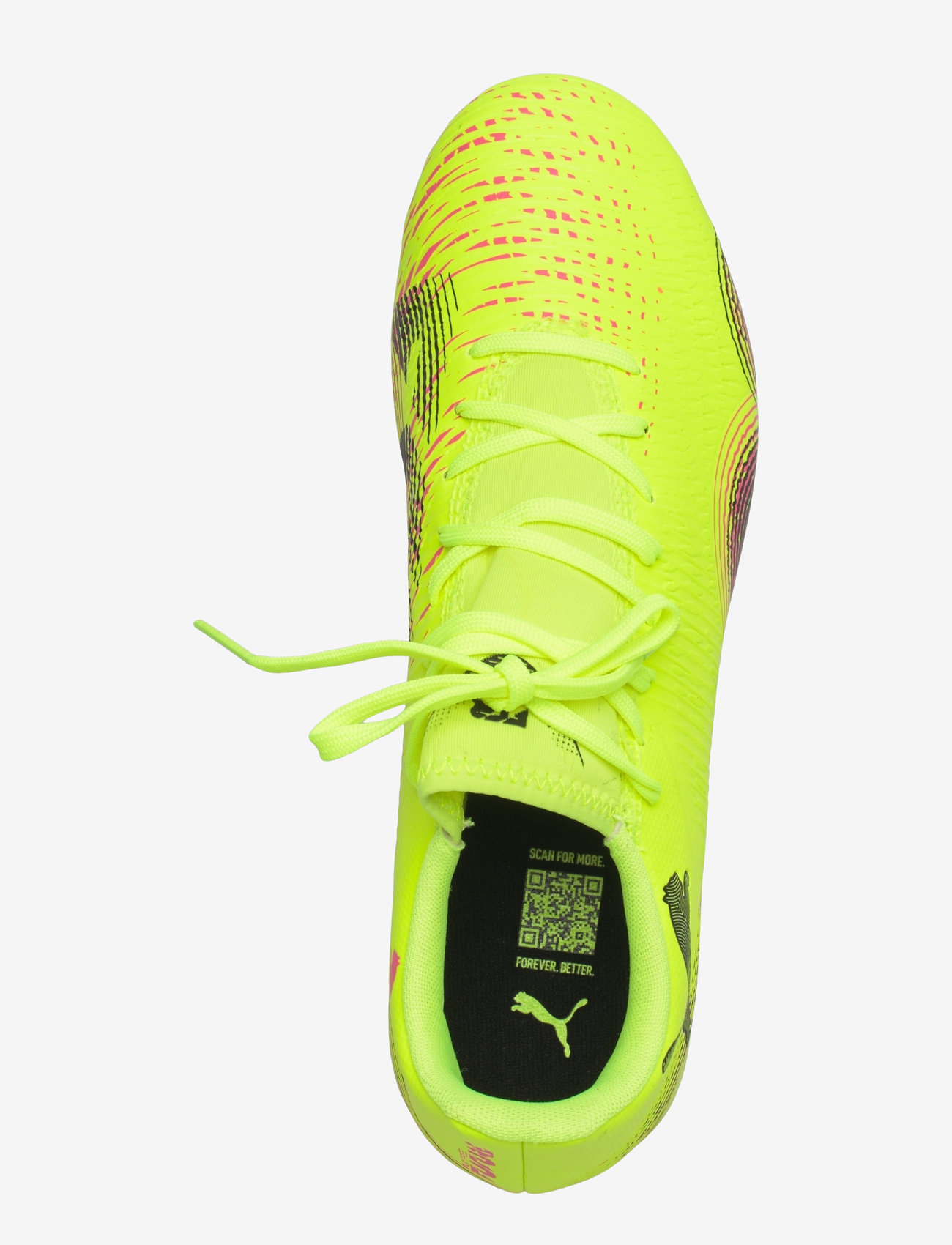 PUMA - FUTURE 8 PLAY FG/AG - fotbollsskor - yellow alert-puma black-sun struck - 3