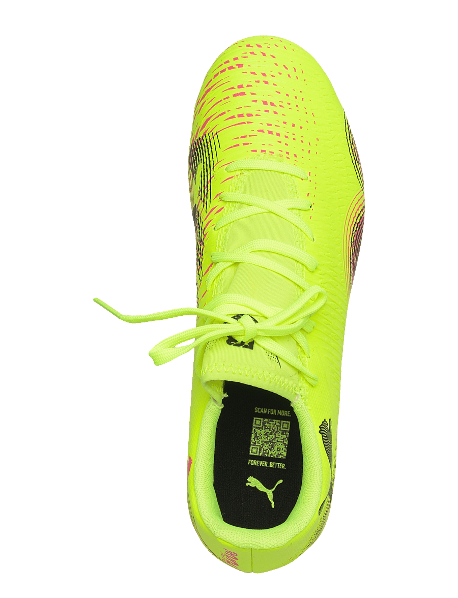 PUMA - FUTURE 8 PLAY FG/AG - fodboldstøvler - yellow alert-puma black-sun struck - 3