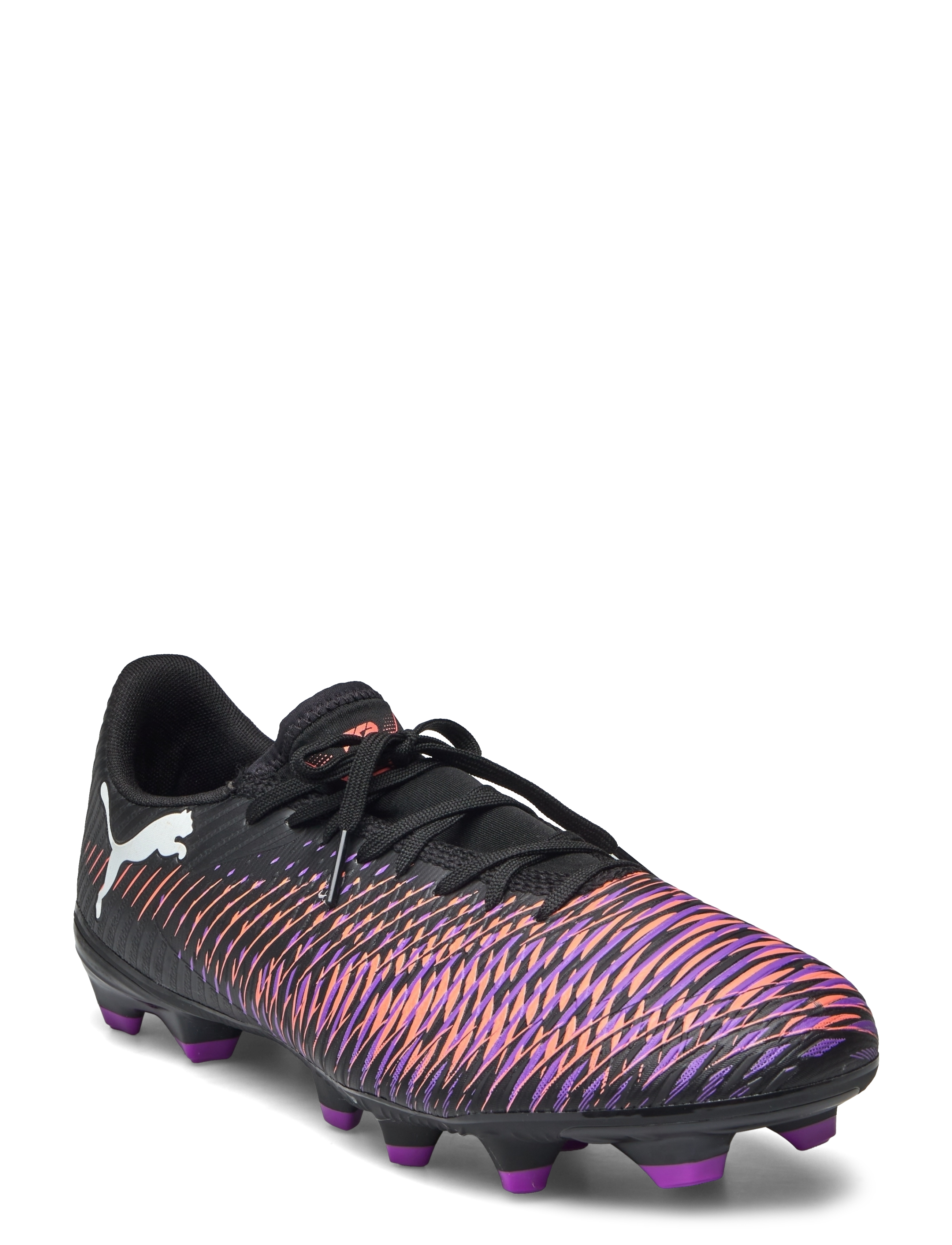 PUMA - FUTURE 8 PLAY FG/AG - fodboldsko - puma black-puma white-glowing red - 1