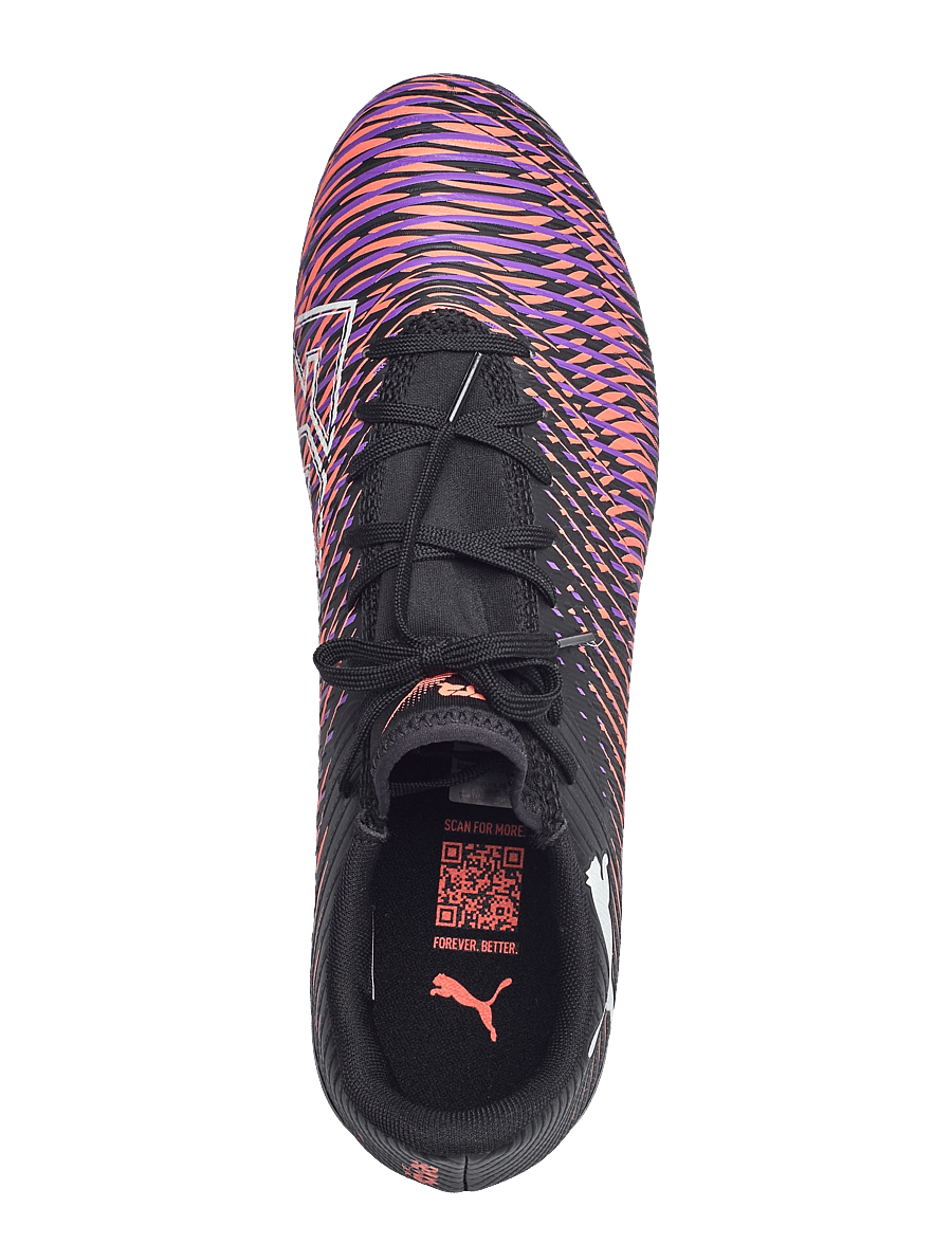 PUMA - FUTURE 8 PLAY FG/AG - fußballstiefel - puma black-puma white-glowing red - 4