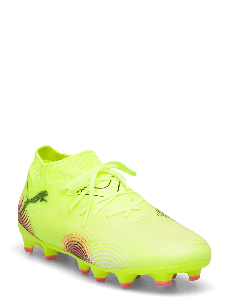 PUMA - FUTURE 8 PRO FG/AG Jr - apģērbs - yellow alert-puma black-sun struck - 1