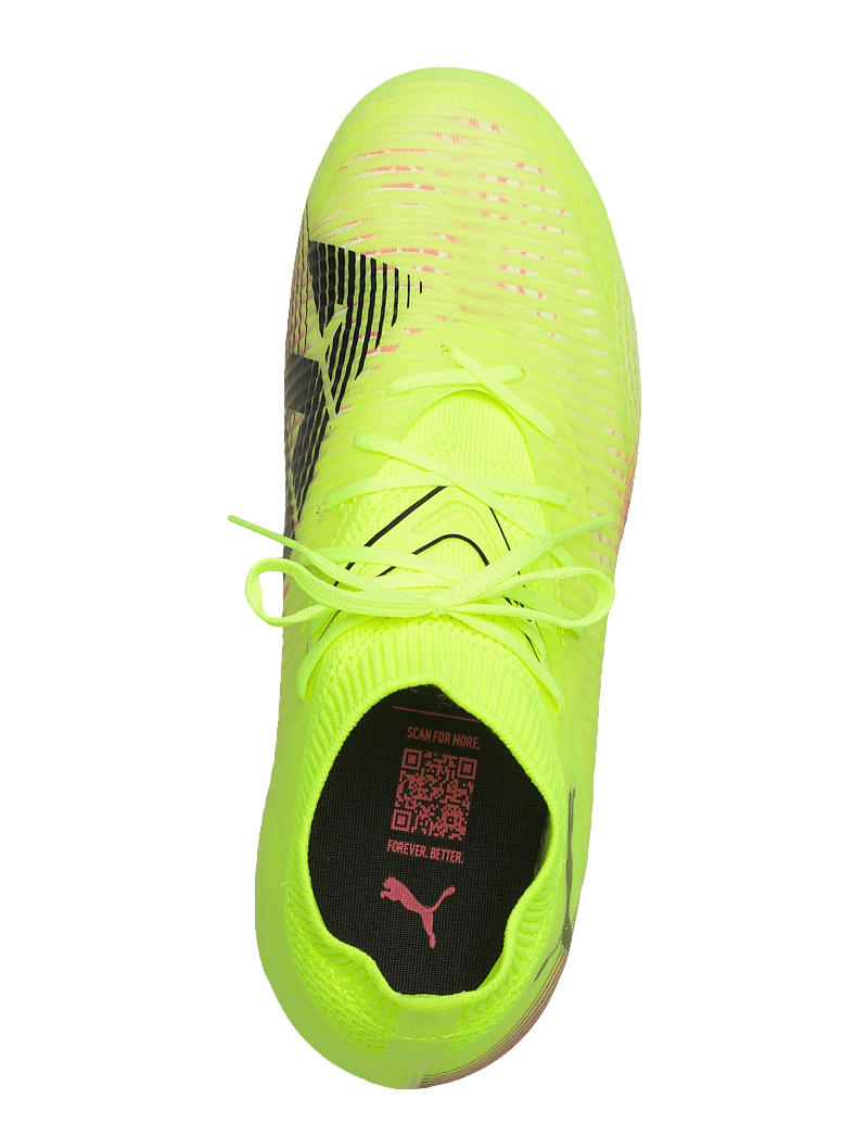 PUMA - FUTURE 8 PRO FG/AG Jr - apģērbs - yellow alert-puma black-sun struck - 3