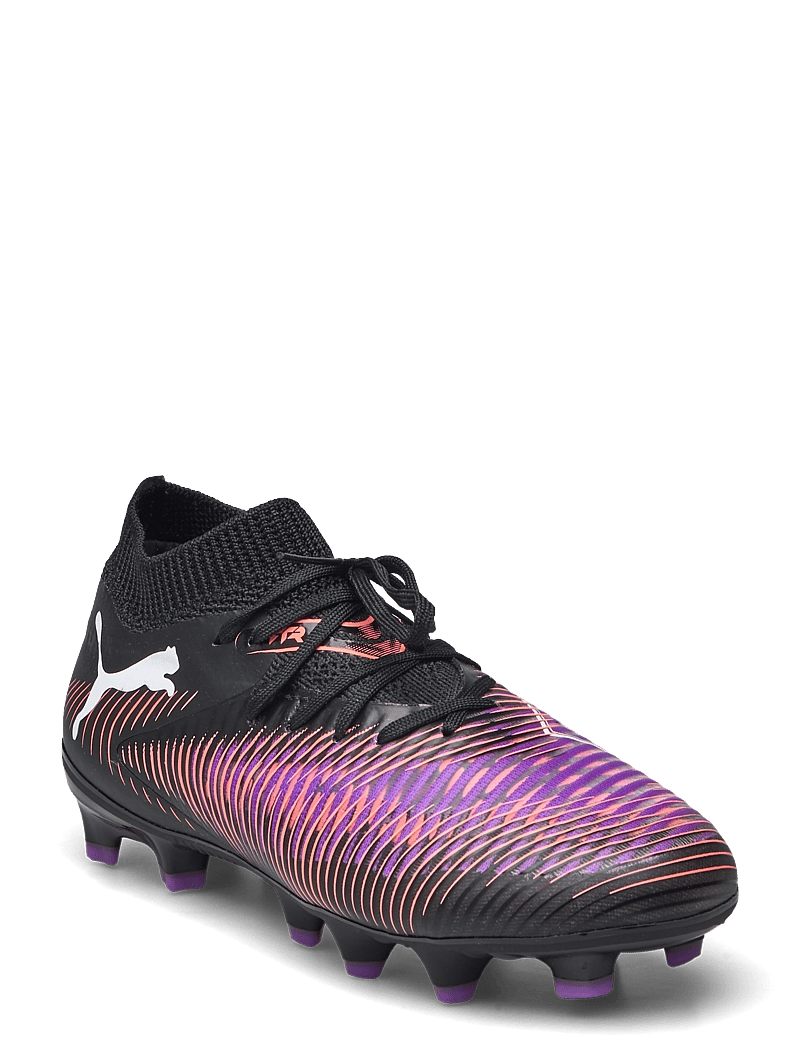 PUMA - FUTURE 8 PRO FG/AG Jr - apģērbs - puma black-puma white-glowing red - 1