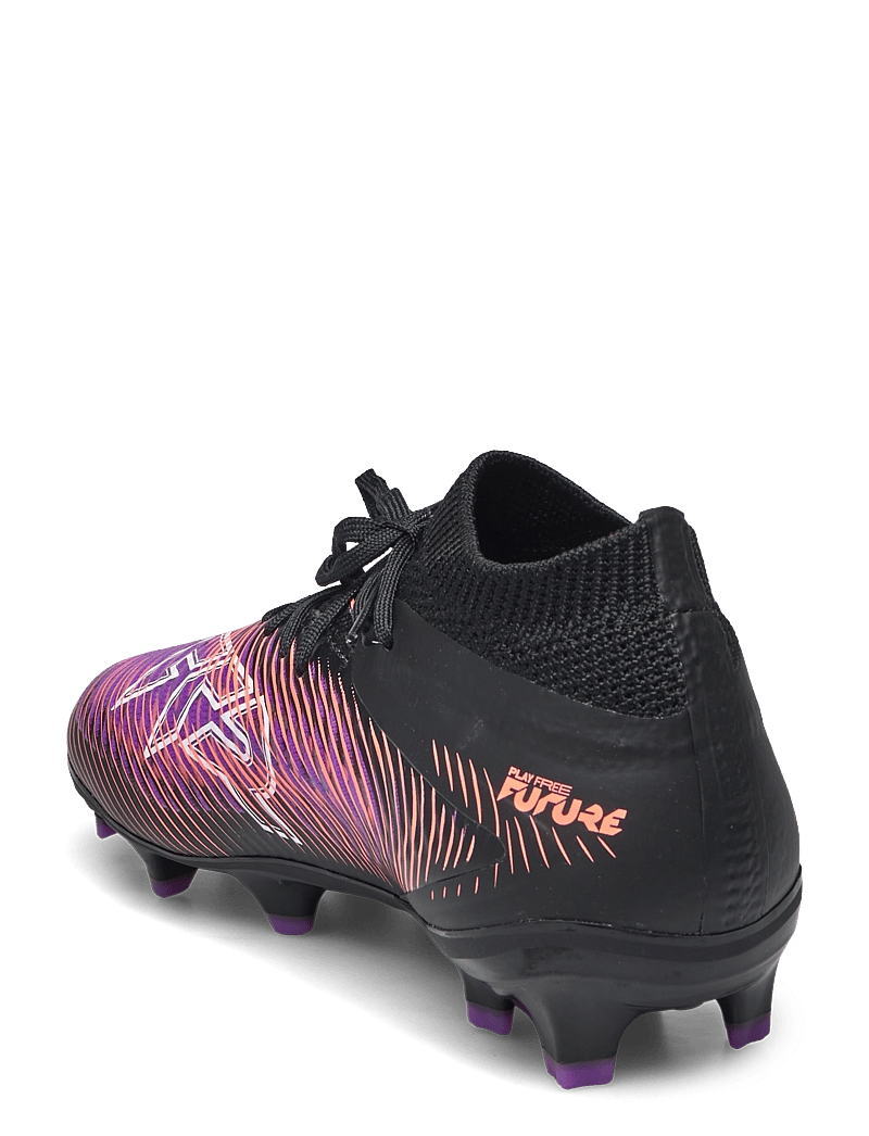 PUMA - FUTURE 8 PRO FG/AG Jr - apģērbs - puma black-puma white-glowing red - 2