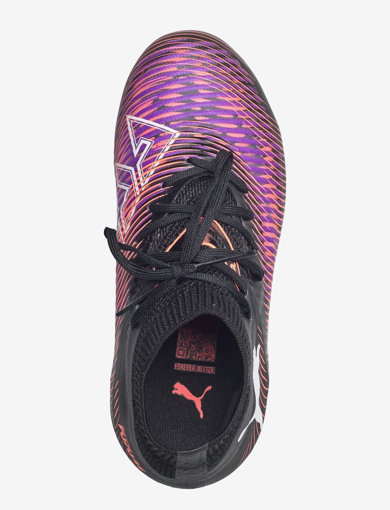 PUMA - FUTURE 8 PRO FG/AG Jr - kleidung - puma black-puma white-glowing red - 4