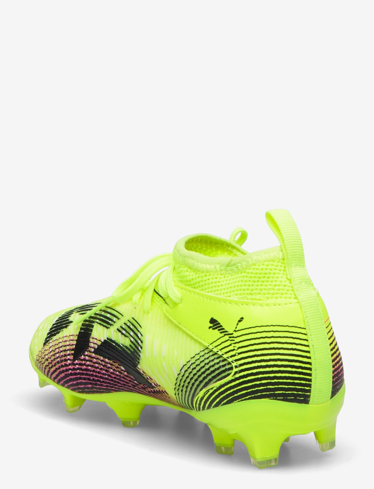 PUMA - FUTURE 8 MATCH FG/AG Jr - kläder - yellow alert-puma black-sun struck - 2