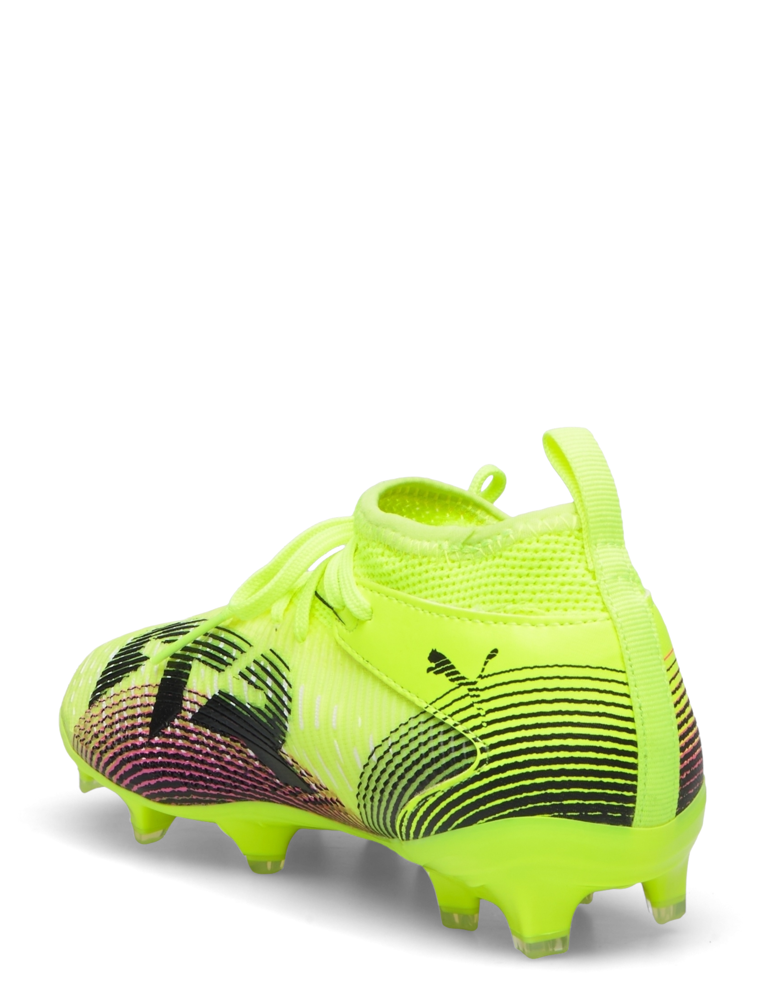 PUMA - FUTURE 8 MATCH FG/AG Jr - vasaros pasiūlymai - yellow alert-puma black-sun struck - 2