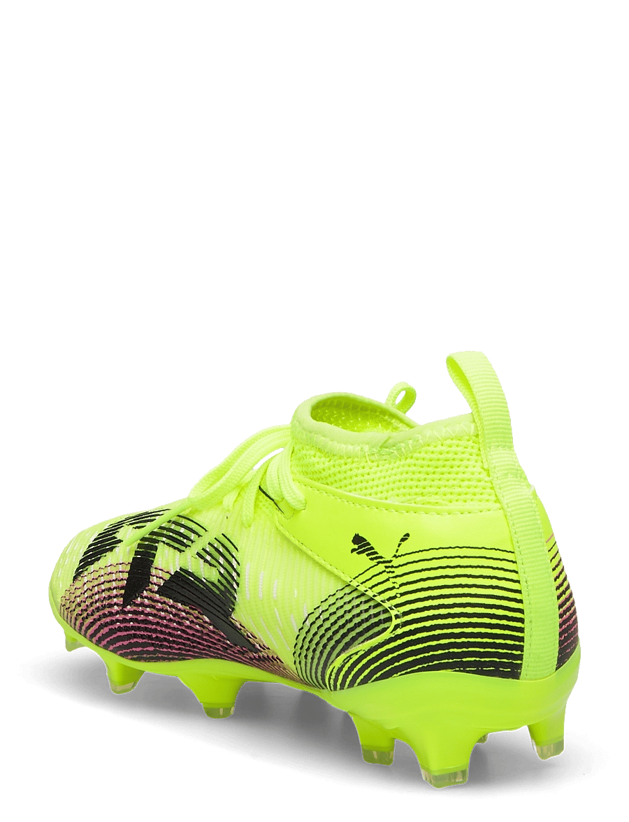 PUMA - FUTURE 8 MATCH FG/AG Jr - tøj - yellow alert-puma black-sun struck - 2