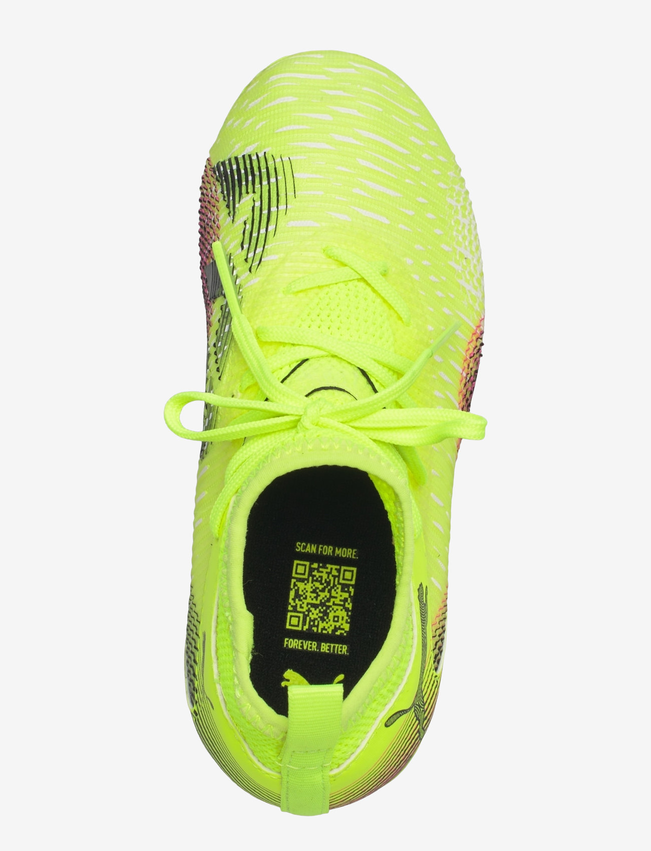 PUMA - FUTURE 8 MATCH FG/AG Jr - kläder - yellow alert-puma black-sun struck - 3