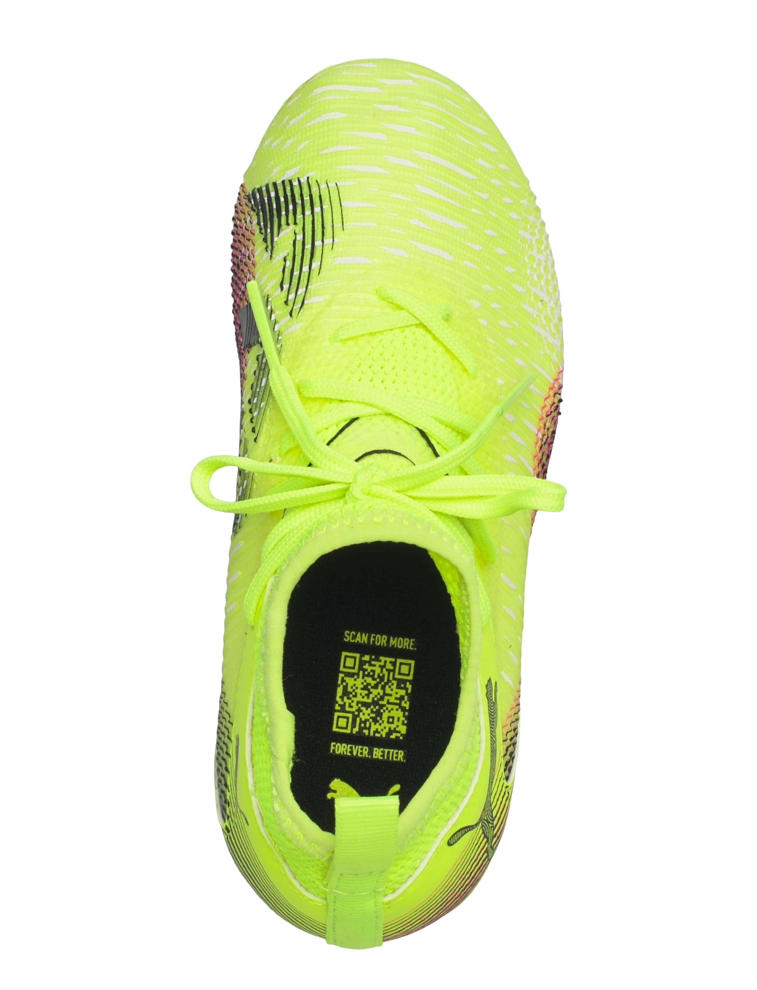 PUMA - FUTURE 8 MATCH FG/AG Jr - vasaros pasiūlymai - yellow alert-puma black-sun struck - 3