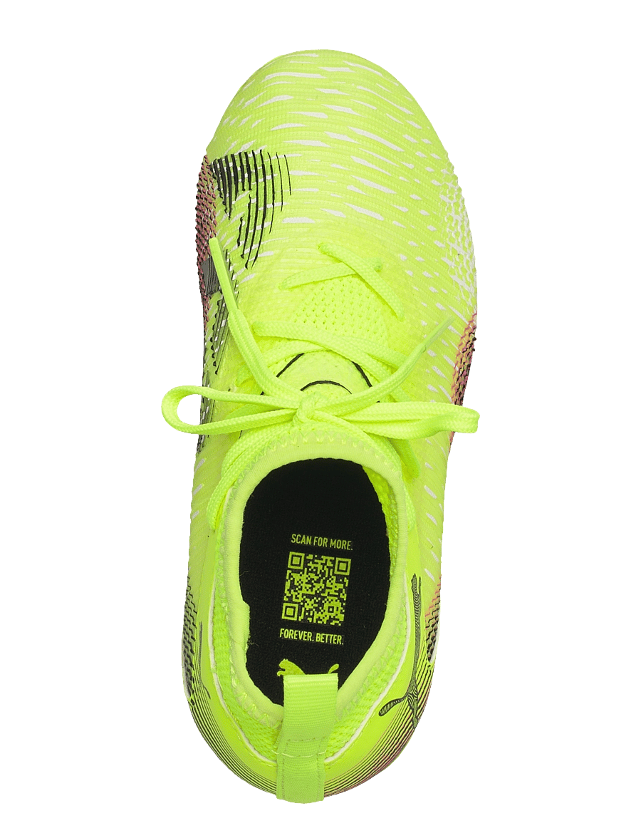 PUMA - FUTURE 8 MATCH FG/AG Jr - tøj - yellow alert-puma black-sun struck - 3