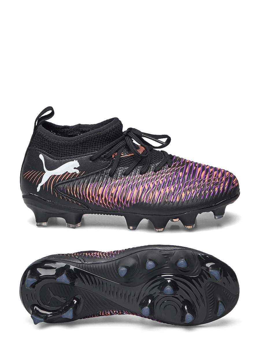 PUMA - FUTURE 8 MATCH FG/AG Jr - drabužiai - puma black-puma white-glowing red - 0