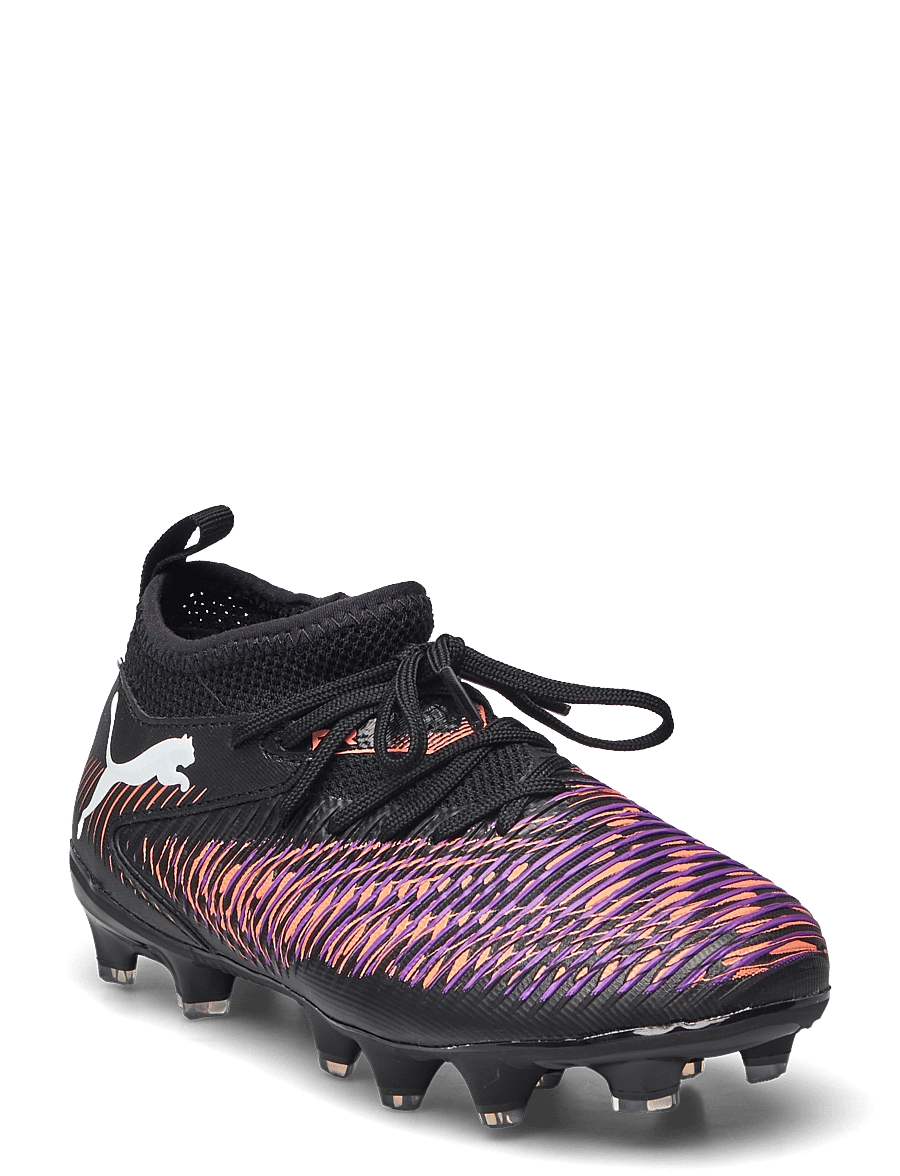 PUMA - FUTURE 8 MATCH FG/AG Jr - drabužiai - puma black-puma white-glowing red - 1