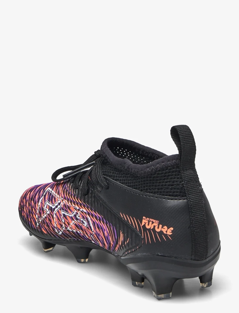 PUMA - FUTURE 8 MATCH FG/AG Jr - kläder - puma black-puma white-glowing red - 2