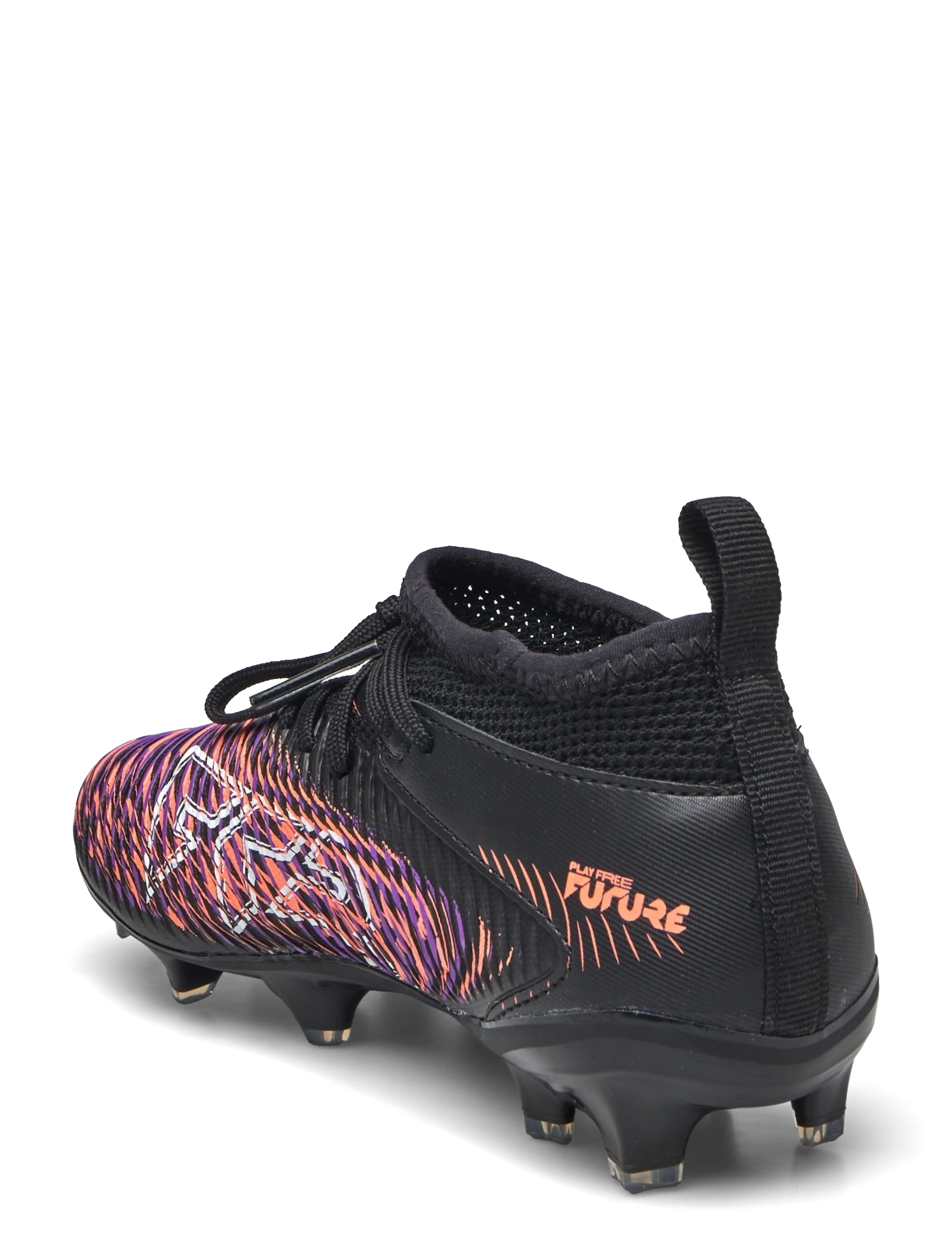 PUMA - FUTURE 8 MATCH FG/AG Jr - clothing - puma black-puma white-glowing red - 2
